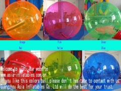 Bola de água a cores