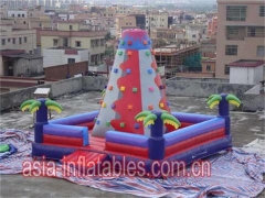4 Sides Kids Rock Climbing Wall, Inflatable Car Showcase With Wholesale Price