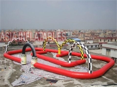 Custom Drop Stitch Kayak, Air Sealed Painting Inflatable Race Track with Wholesale Price