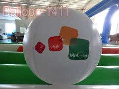 Custom Drop Stitch Inflatables, Mobistar Branded Balloon with Wholesale Price