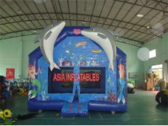 Impressão inflável de golfinho