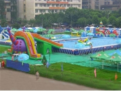 Parque infantil inflável