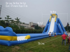 Slide inflável hippie gigante