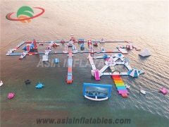 Various Styles Subic Inflatable Folating Island Water Park