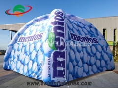 Low Price Inflatable Spider Dome Igloo Tents with Custom Digital Printing
