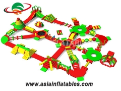 All The Fun Inflatables and Inflatable Floating Water Park Aqua Park Water Toys