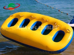 Elegante esportes aquáticos infláveis ​​rebocáveis ​​tubo de esqui a jato de água tubo de esqui