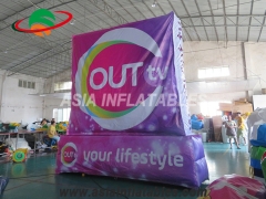 inflável flutuante billboard