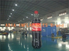 Garrafa inflável de coca cola