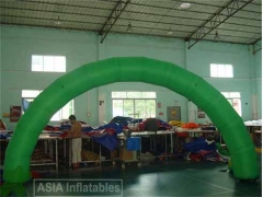 20 Foot Green Inflatable Round Arch