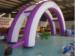 Arco duplo inflável de 40 pés