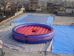 Colchão inflável de segurança de 5 m de diâmetro
