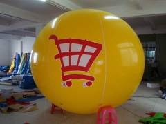Balão de marca amarela de 3m