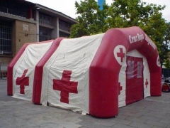 Barraca hospitalar inflável