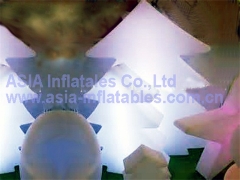 Led iluminação decorativo inflável de natal