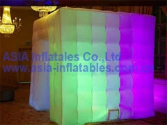 Barraca inflável para cubos