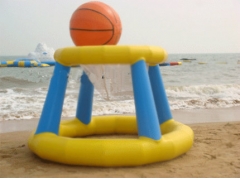 Jogos infláveis ​​de água de basquete