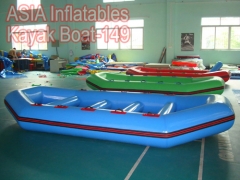 Barco inflável de 4 lugares