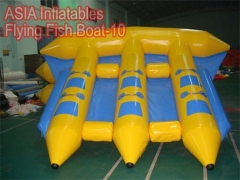 Barco inflável de peixes voadores