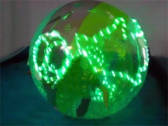 Bola de água de iluminação led