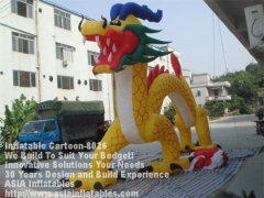 Dragão chinês inflável