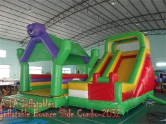 4 Em 1 Bounce House Slide Combo