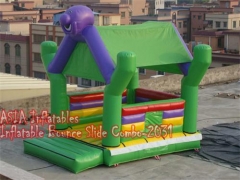 4 Em 1 Bounce House Slide Combo