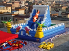 Dolphin jumping castle combo