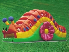 Túnel de caracol inflável