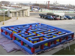 Labirinto labirinto inflável
