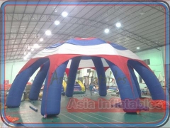 barraca inflável de cúpula de aranha inflável