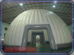 barraca inflável de dome inflável