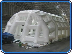 edifício inflável
