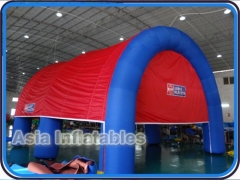 barraca túnel inflável customizada