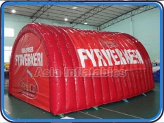 Tenda de túnel promocional inflável móvel