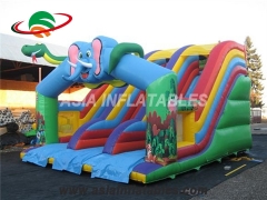 Slide de elefante inflável