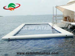 piscina inflável do mar