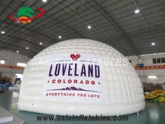 barraca de abóbada inflável