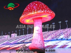 cogumelo inflável ao ar livre gigante