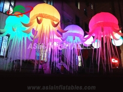 balão inflável conduzido da medusa da decoração