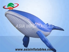 baleia azul gigante inflável