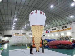 balão inflável da forma do gelado