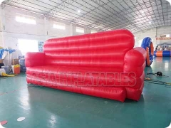 sofá moderno inflável vermelho da sala de estar