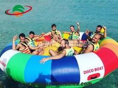 barco inflável discoteca