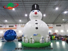 Boneco de neve inflável de 12 pés