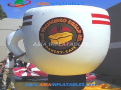 Modelo inflatável de simulação de teapot