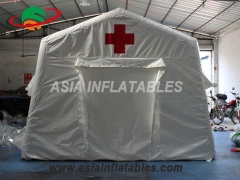 barraca de quadro de ar, tenda militar inflável