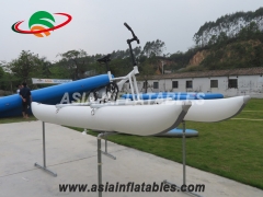 bicicleta inflável aquática