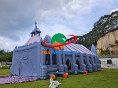 Personalize Tenda inflável móvel para igreja para festas de casamento