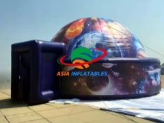 Mais popular Cúpula de planetário inflável da moda 360 Fulldome com impressão